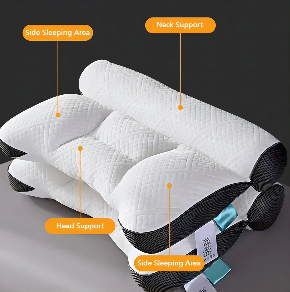 Ultra-Comfortable Ergonomic Neck Support Pillow