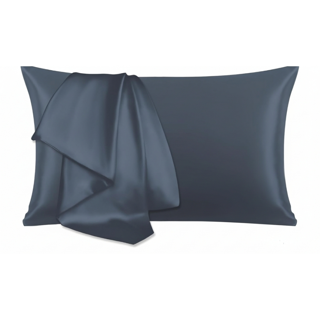 Standard Size Mulberry Silk Pillowcase Cooling Soft Cover With Zipper