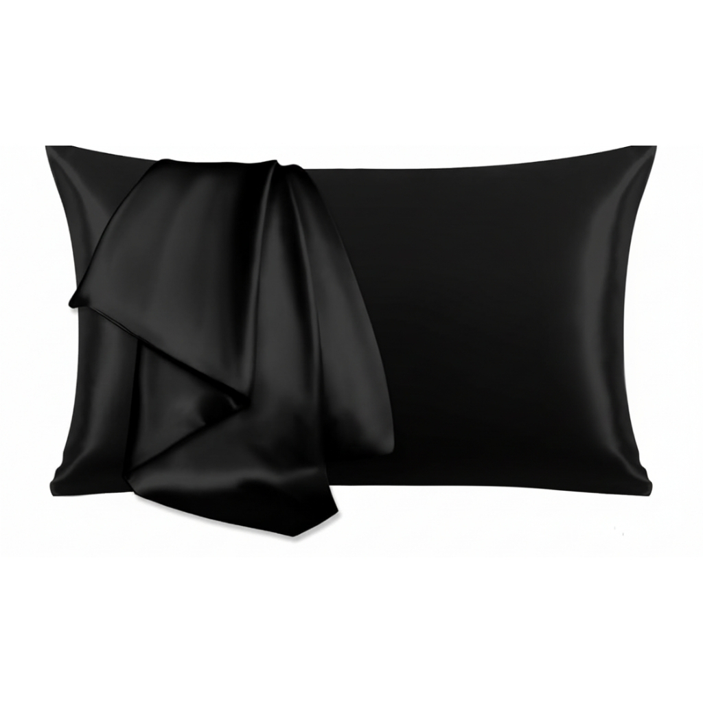 Standard Size Mulberry Silk Pillowcase Cooling Soft Cover With Zipper