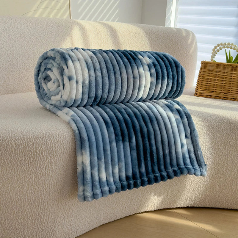 Super Soft Warm Faux Fur Throw Blanket