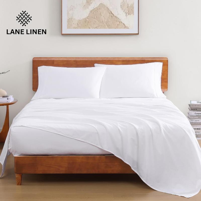 Taupe Organic Cotton Percale Sheet Set