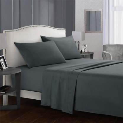Comfy Bedsheet Set Brushed Microfiber 1800 Bedding - Wrinkle, Fade, Stain Resistant - 4 Piece