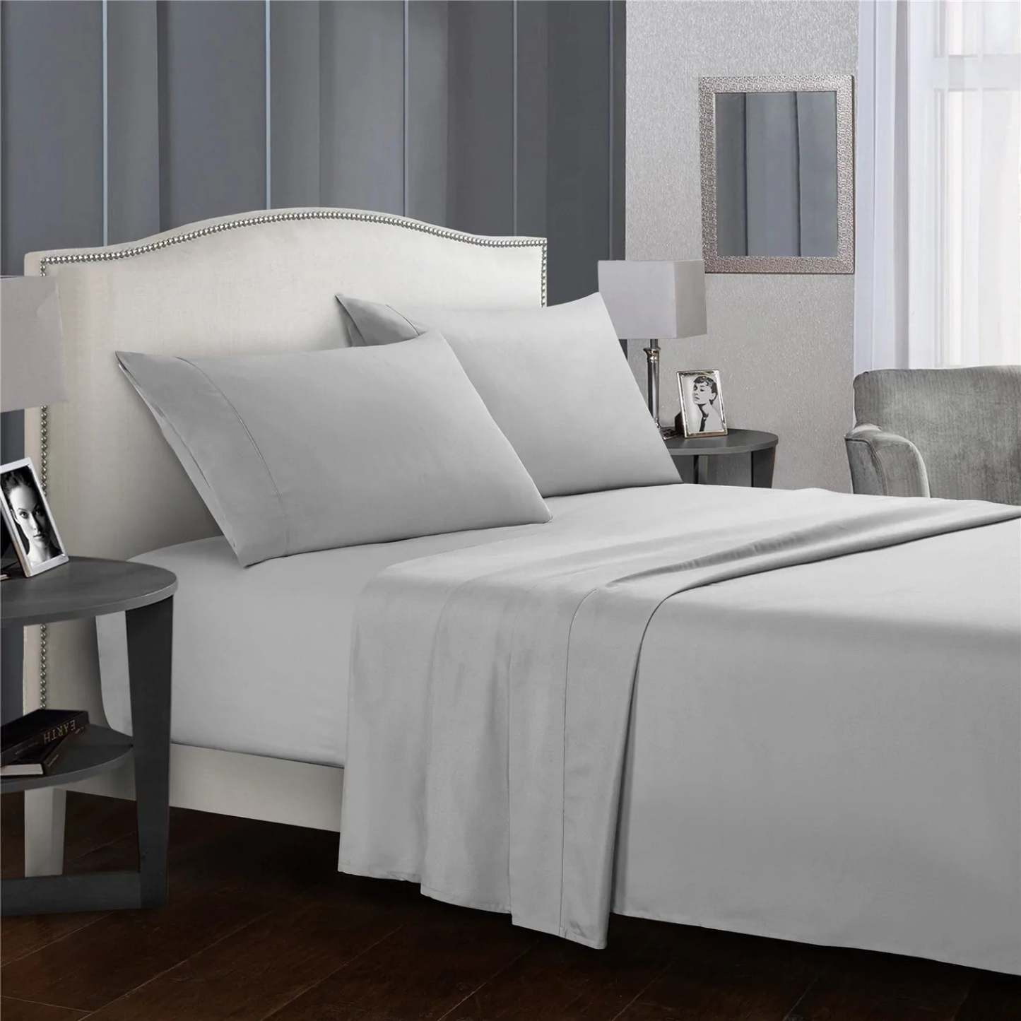 Company Store Velvet Flannel Solid Flat Sheet