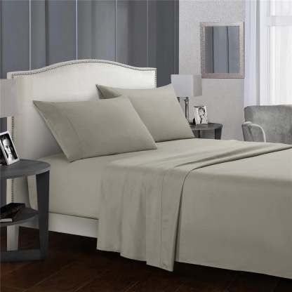 Company Store Velvet Flannel Solid Flat Sheet