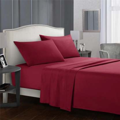 King Sheets King Bed Sheet Set 1800 Thread Count Egyptian Sheets