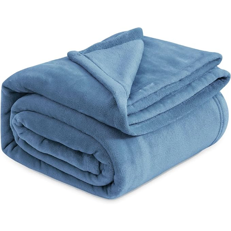 Lightweight Plush Fuzzy Cozy Fleece Bed Blankets