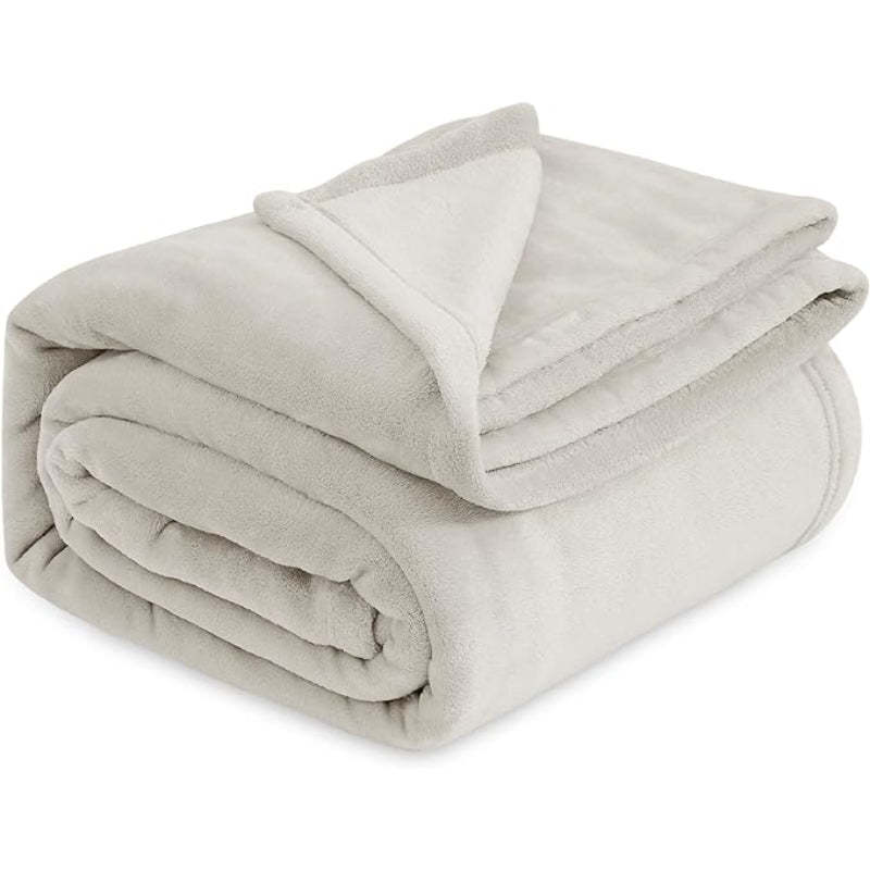 Lightweight Plush Fuzzy Cozy Fleece Bed Blankets