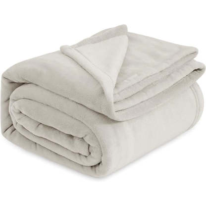 Lightweight Plush Fuzzy Cozy Fleece Bed Blankets