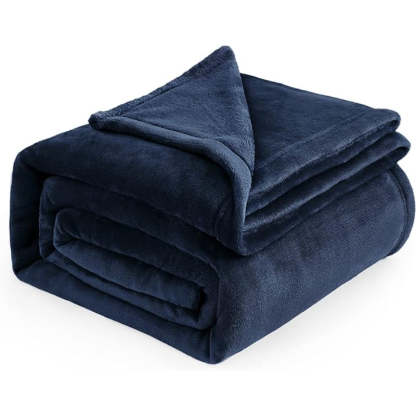 Lightweight Plush Fuzzy Cozy Fleece Bed Blankets