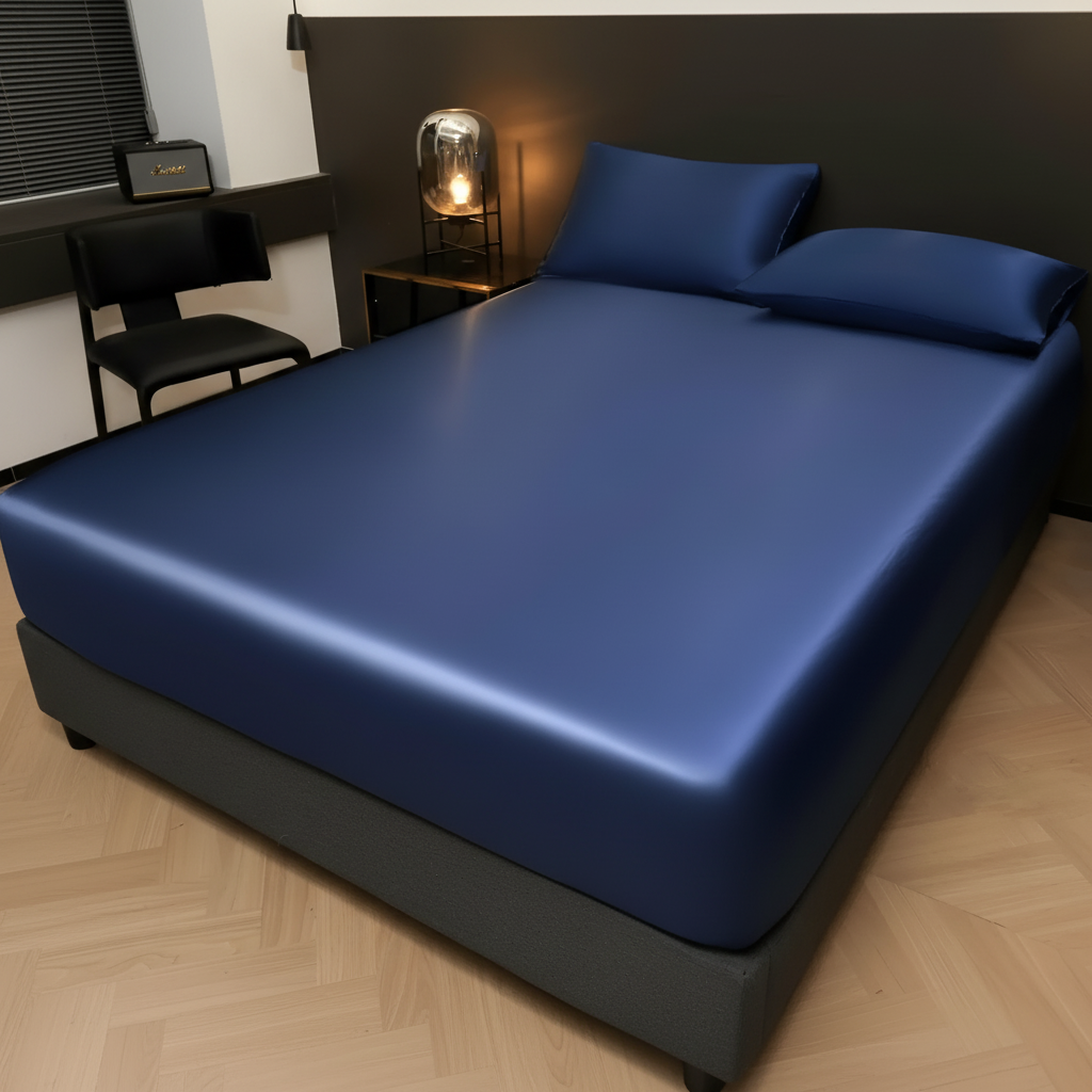 Silky Finish Cooling Bed Sheet Set