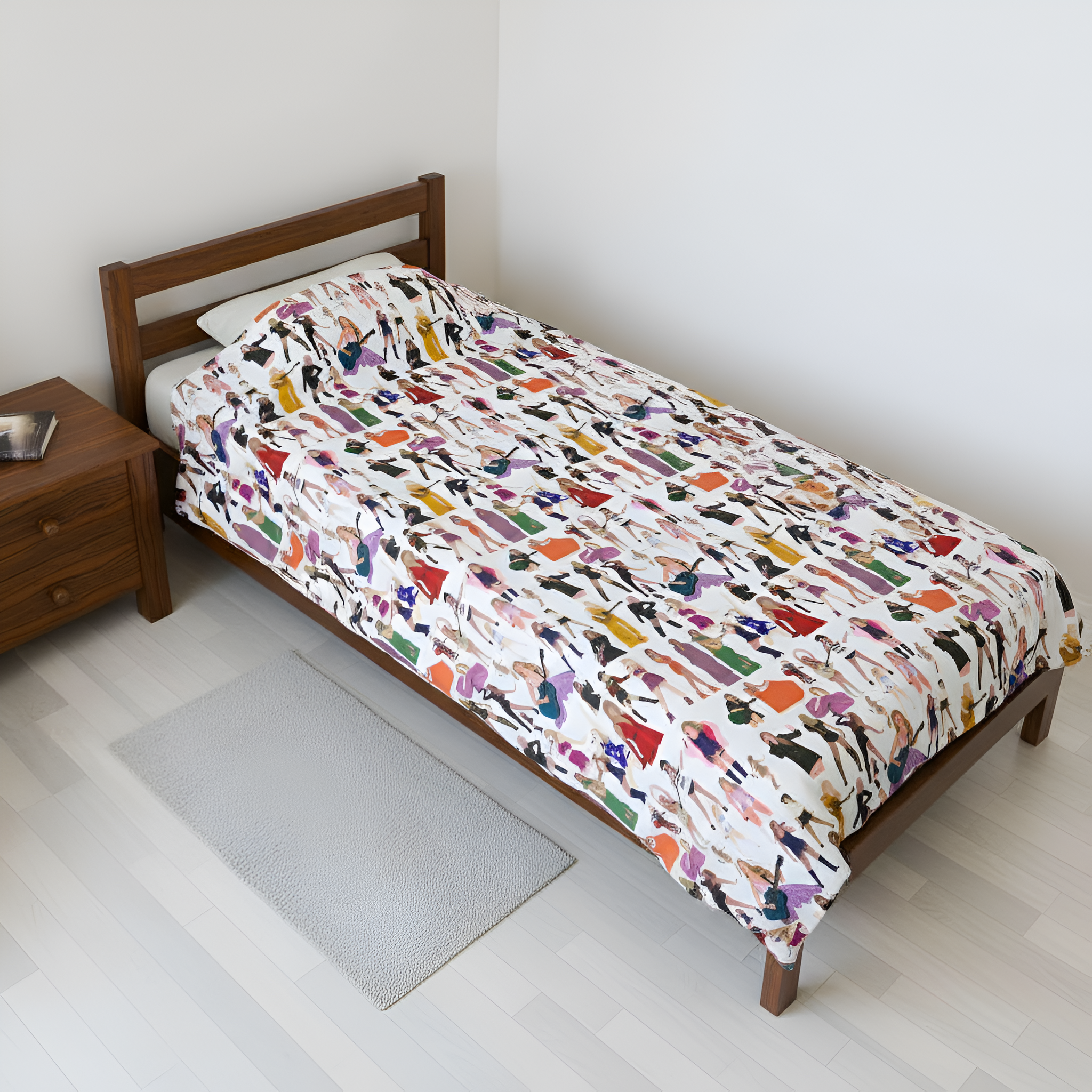 Soft Velveteen Plush Blanket Decorative Throw For Couch Bed