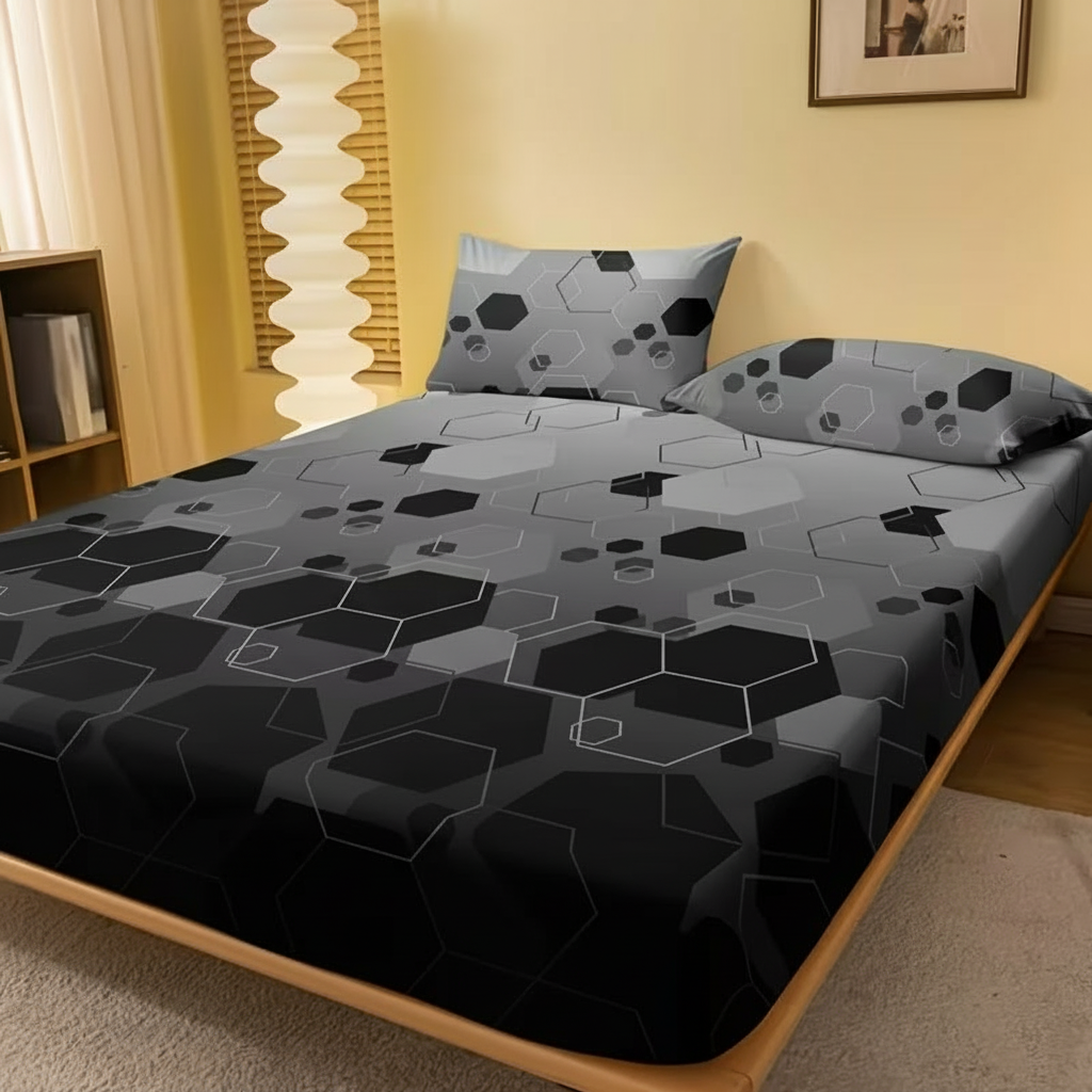 Geometric Print  Bedsheets