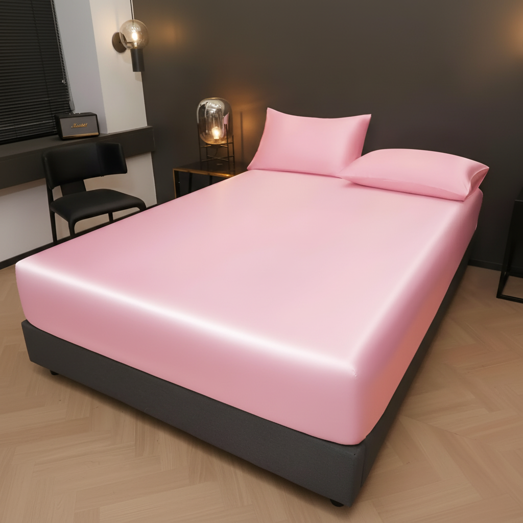 Silky Finish Cooling Bed Sheet Set