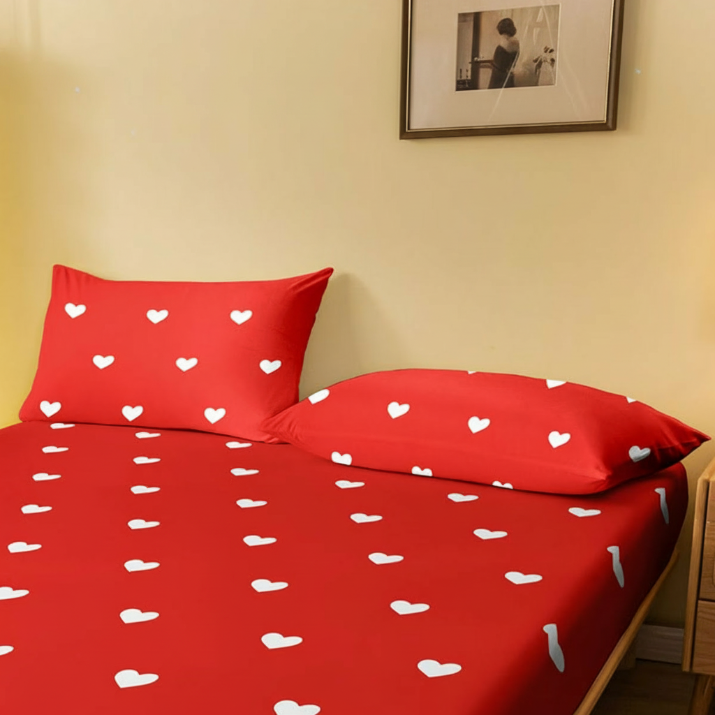 Modern Geometric Pattern Pillowcase With Pocket Closure