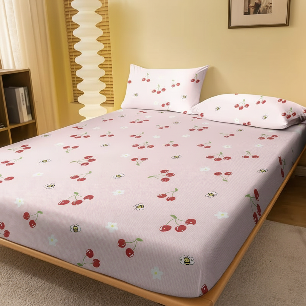 Flower Printed Bedsheets