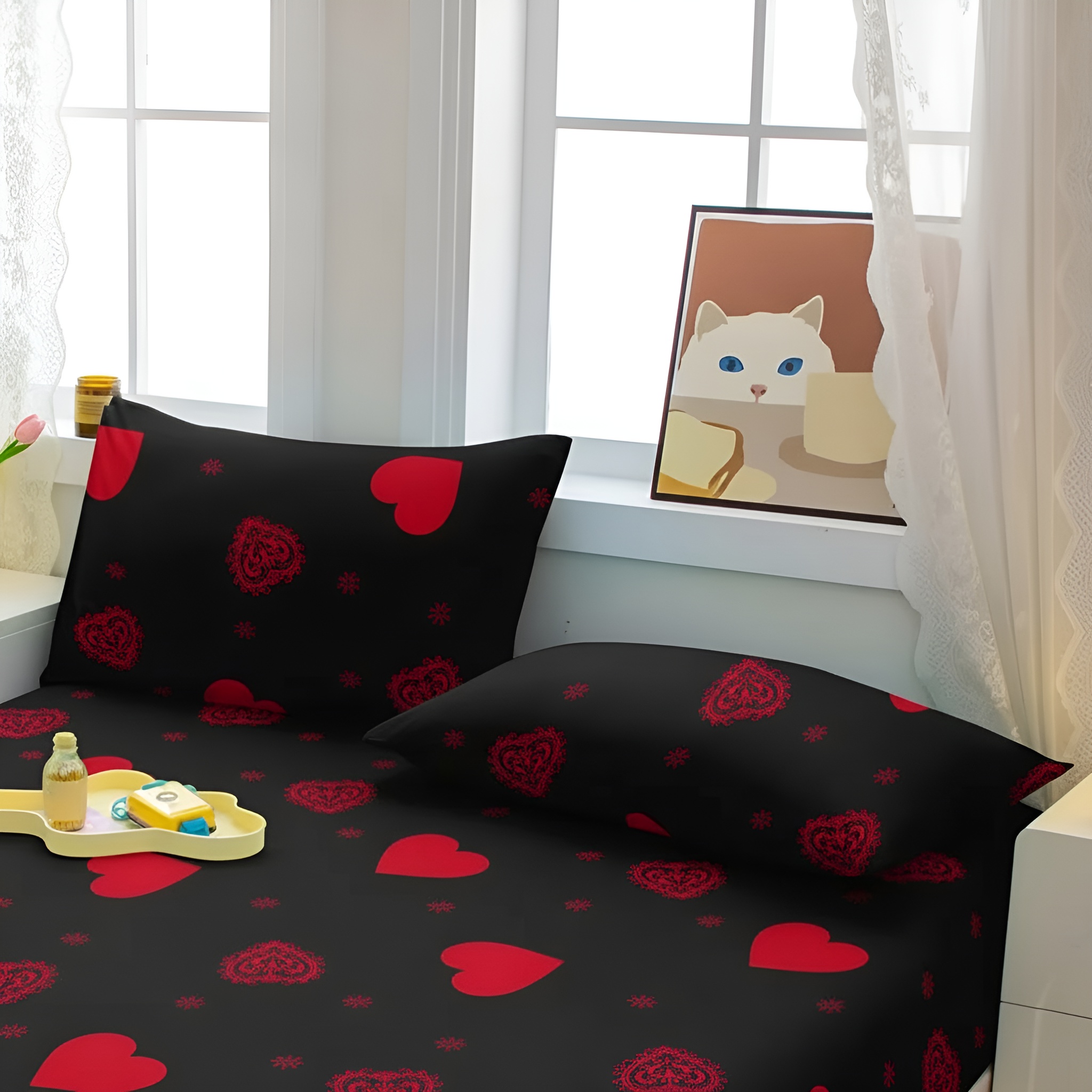 Modern Geometric Printed Pillowcase For Bedroom