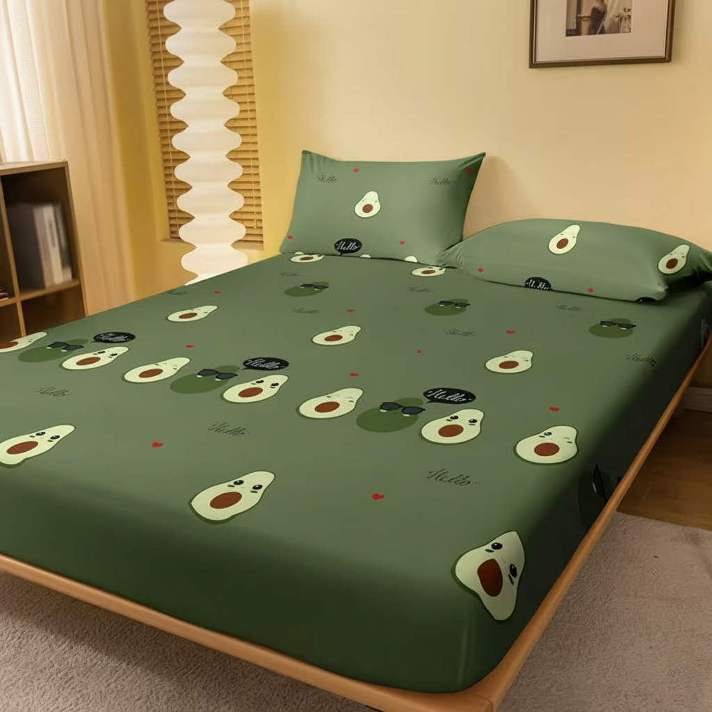 Flower Printed Bedsheets