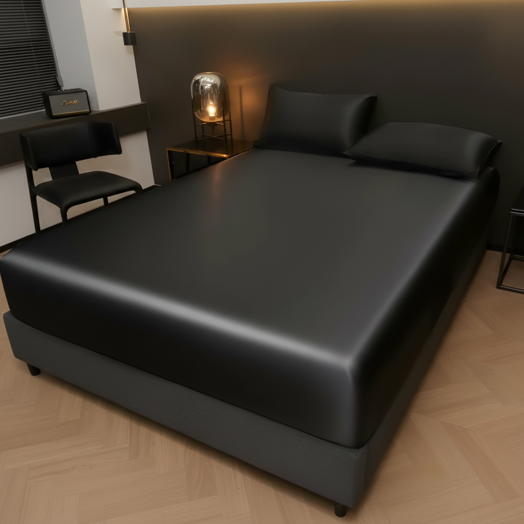 Silky Finish Cooling Bed Sheet Set