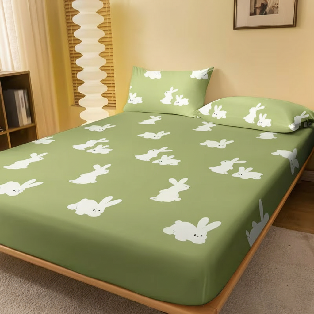 Flower Printed Bedsheets