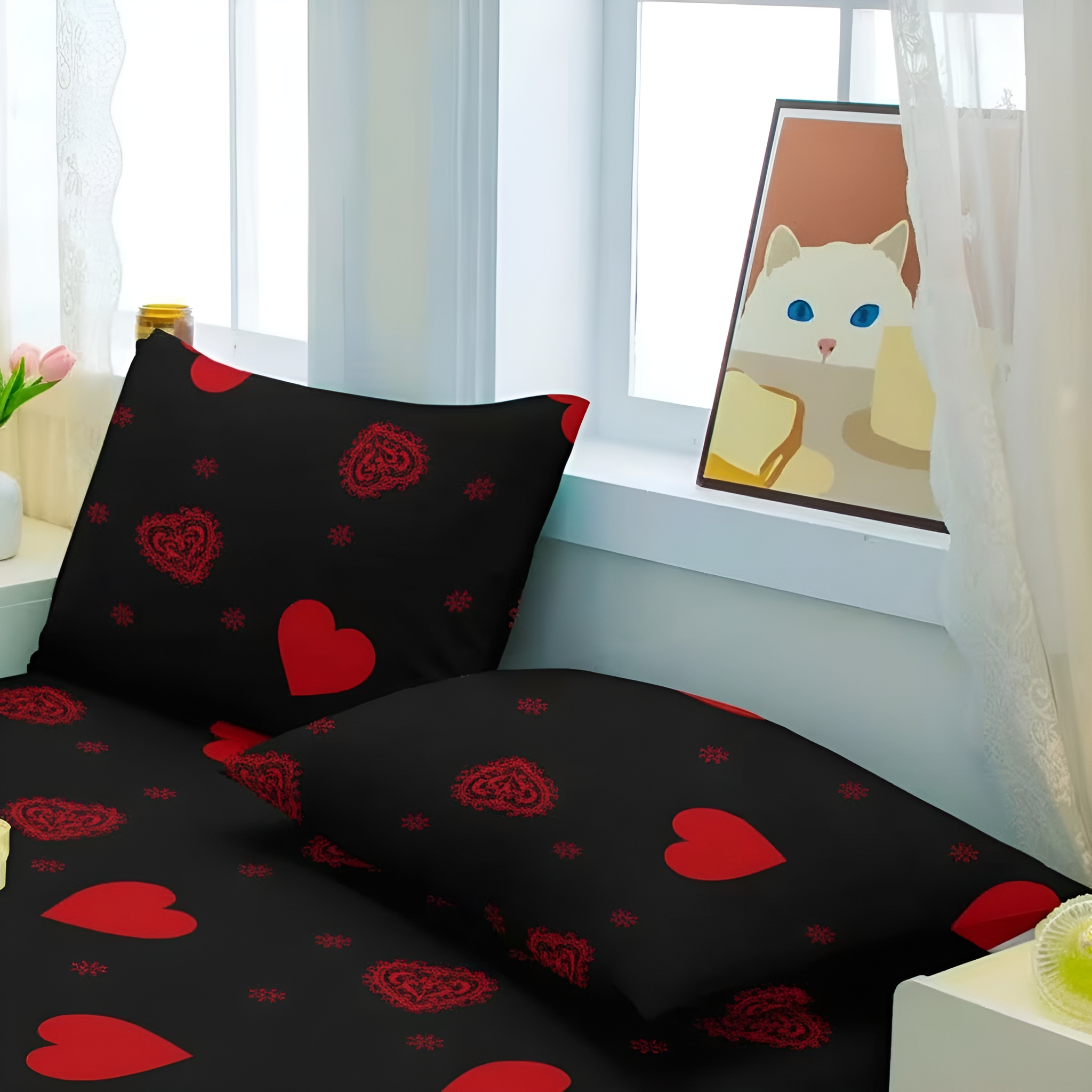 Modern Geometric Printed Pillowcase For Bedroom