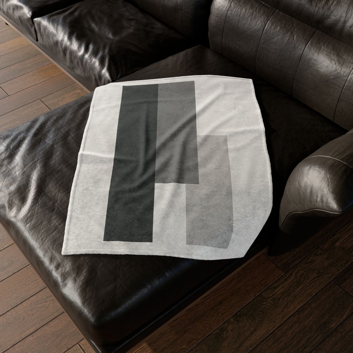 Quiet Bridge Of Three Bars designer printed blankets