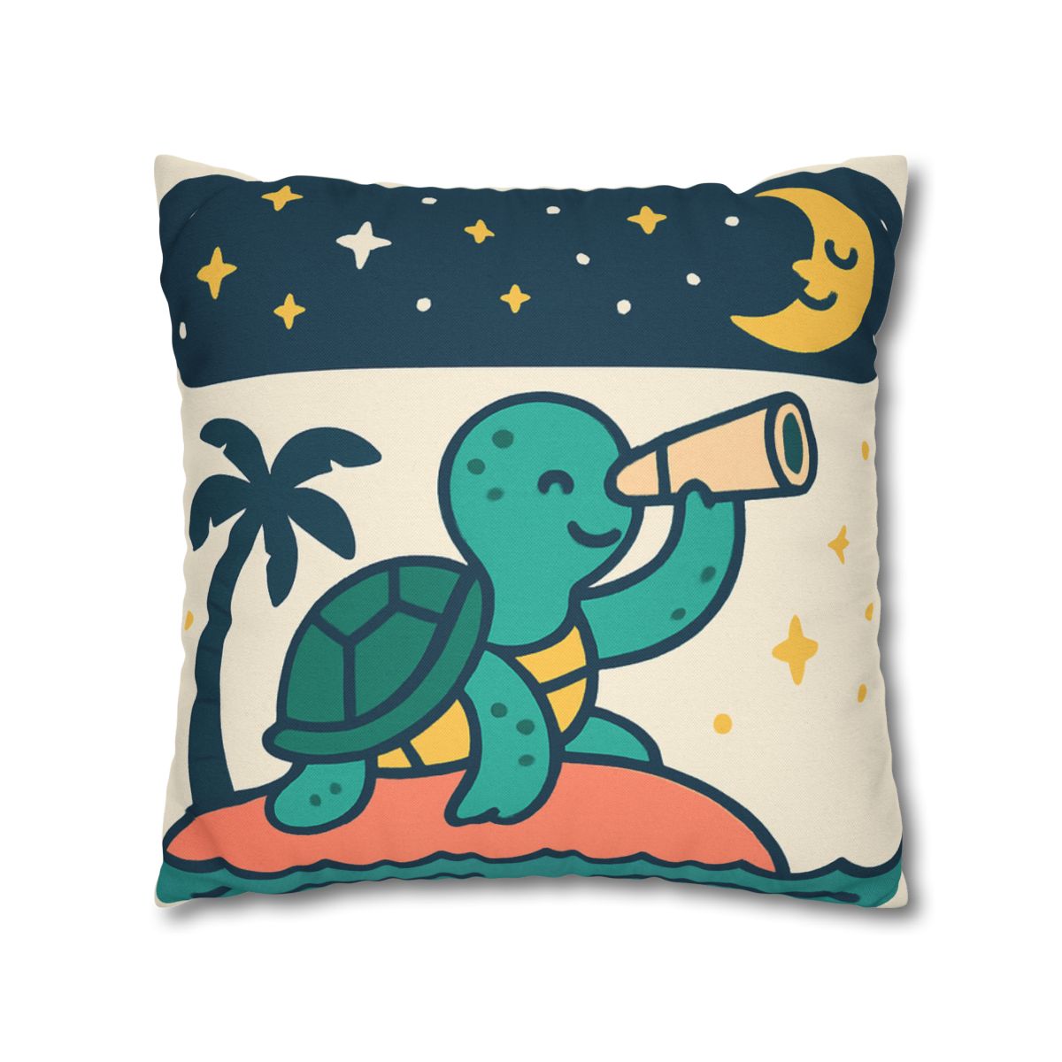 Stargazer Sea Turtle Adventure comfortable bedding pillow covers