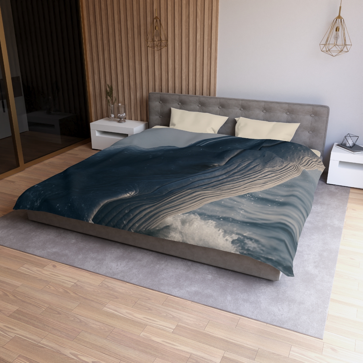 Ocean Song Blue Whale warm winter duvets