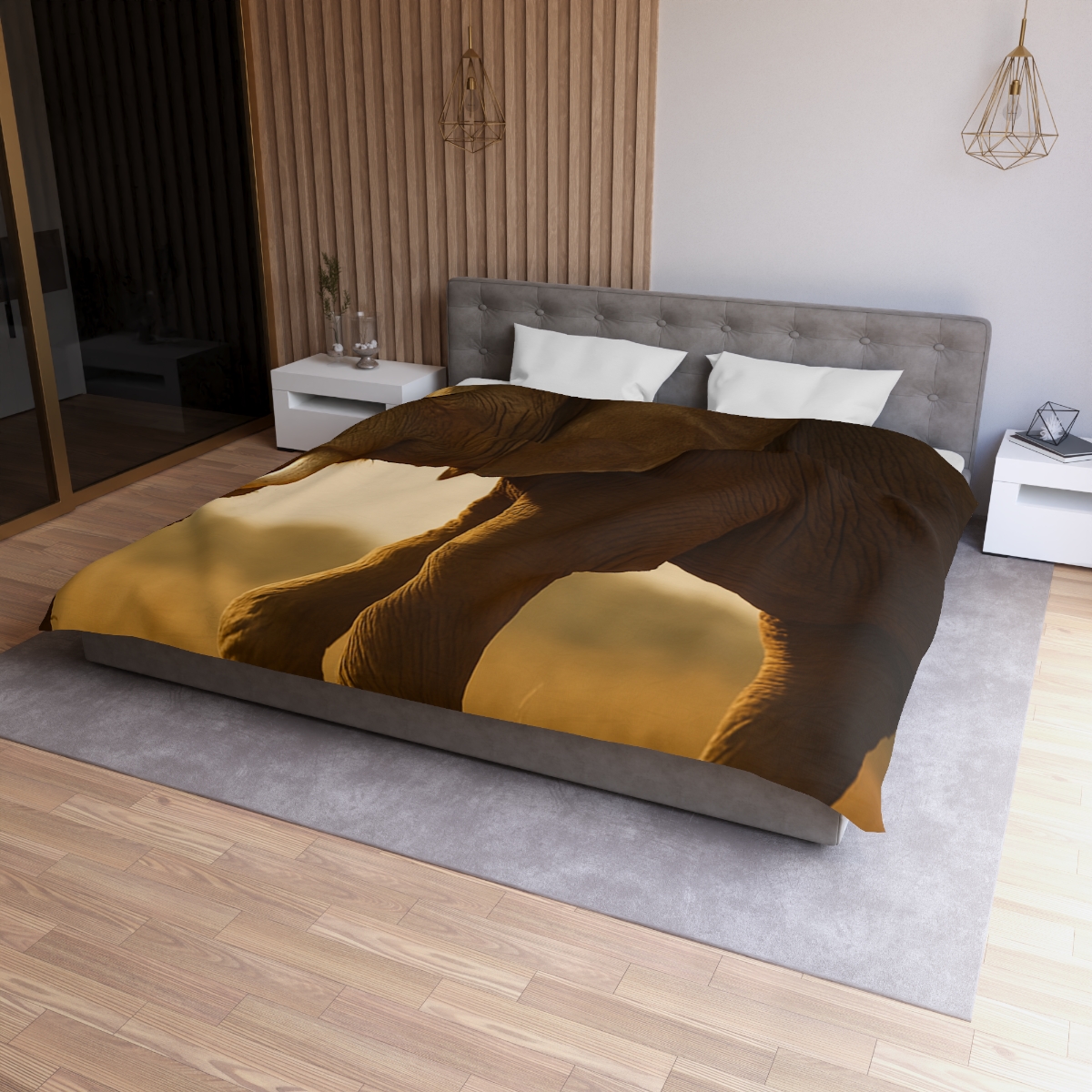 Savannah Sentinel Elephant unique patterned duvets