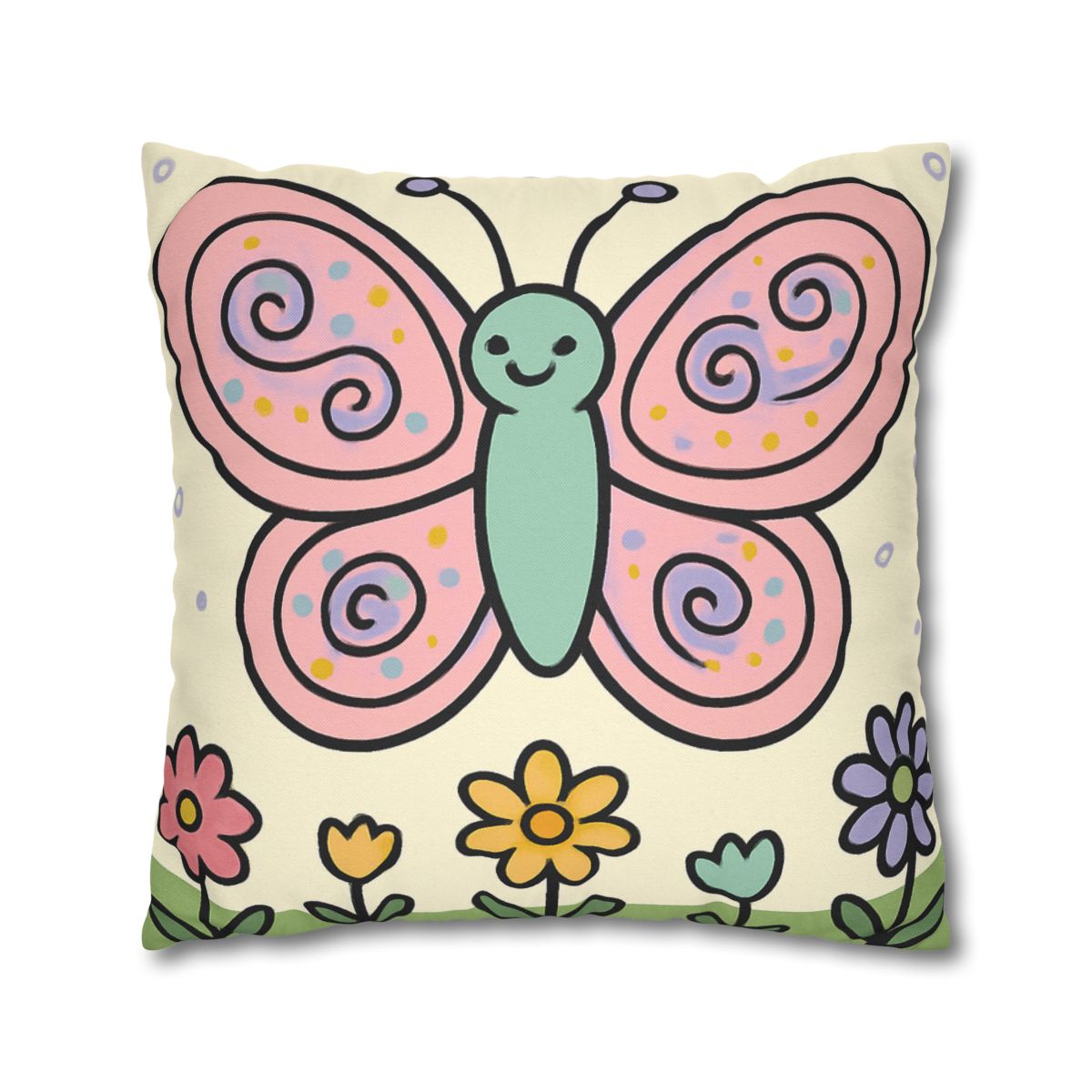 Cosmic Garden Butterfly comfortable bedding pillow covers