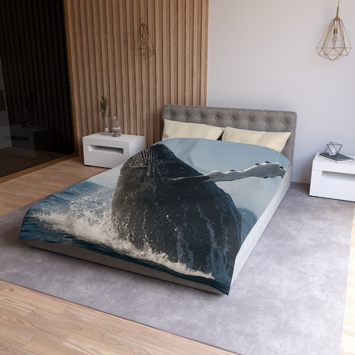 Tidal Song Humpback Whale trendy bedroom duvets