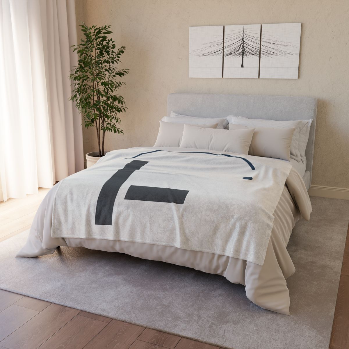 Arc Over Simple Column stylish throw blankets