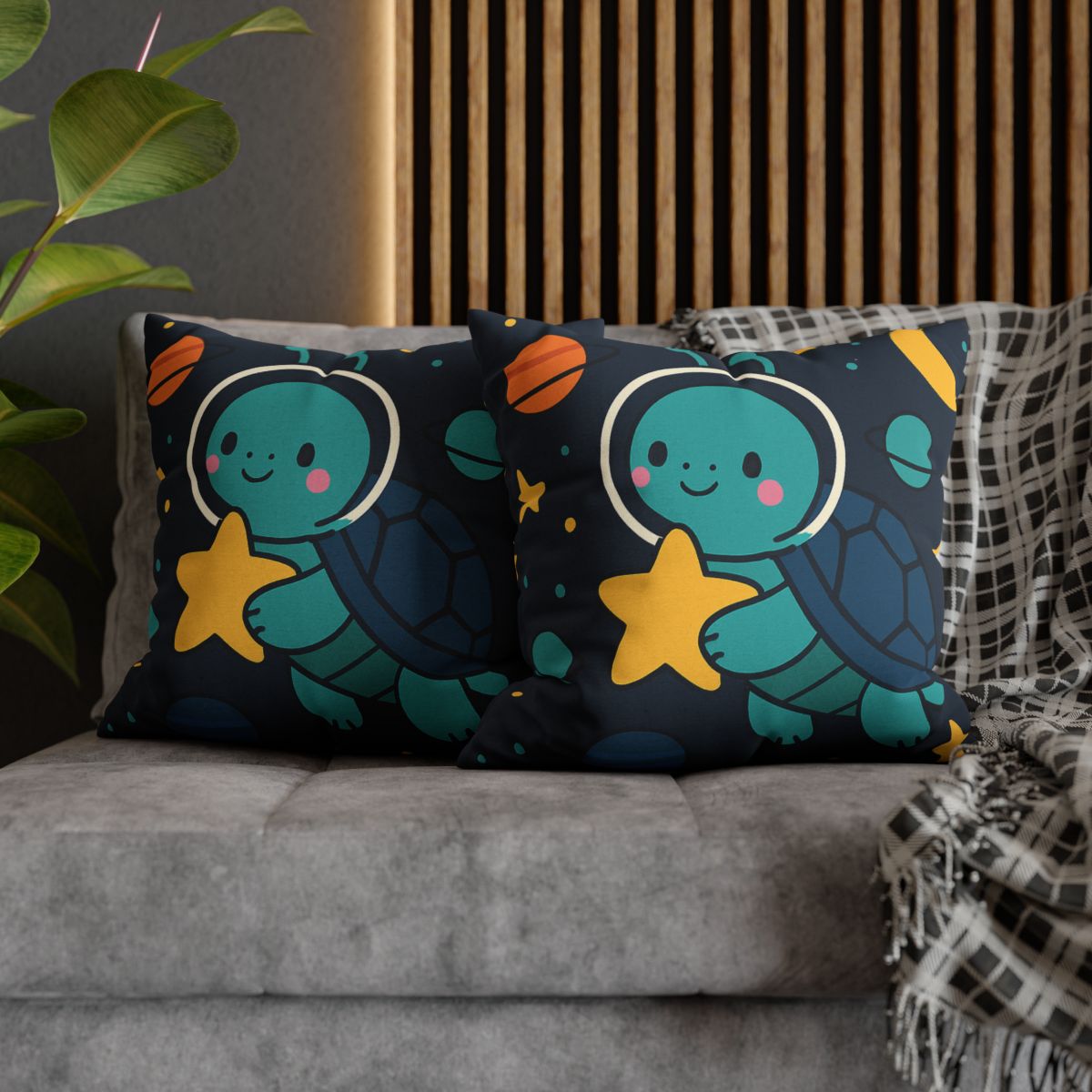Starlight Space Turtle stylish decorative pillowcases