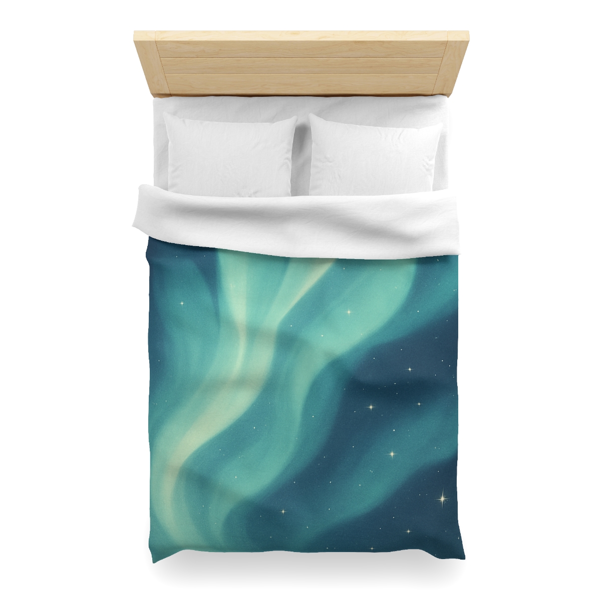 Aurora Veil Star Bloom personalized bedding duvets