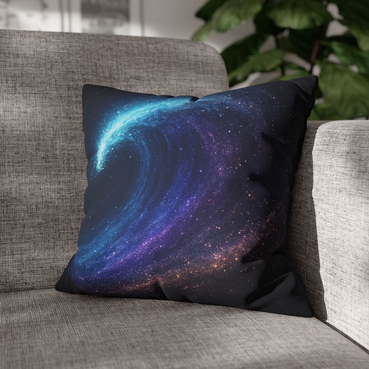 Radiant Particle Tidalwave personalized pillow covers