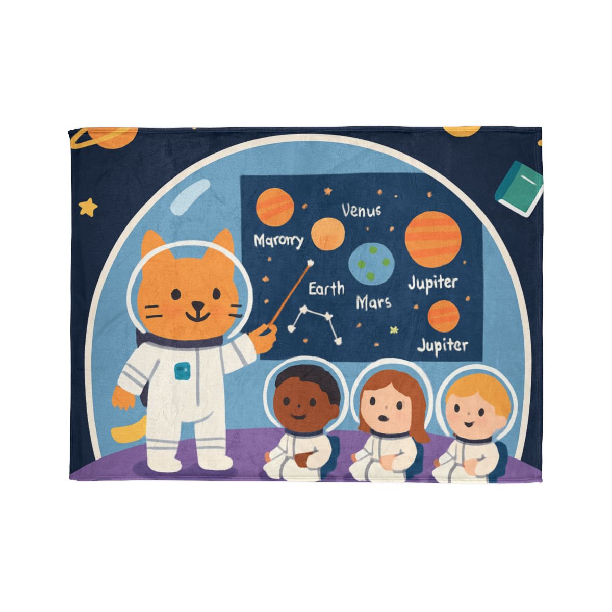 Comet Classroom In A Bubble Dome stylish throw blankets