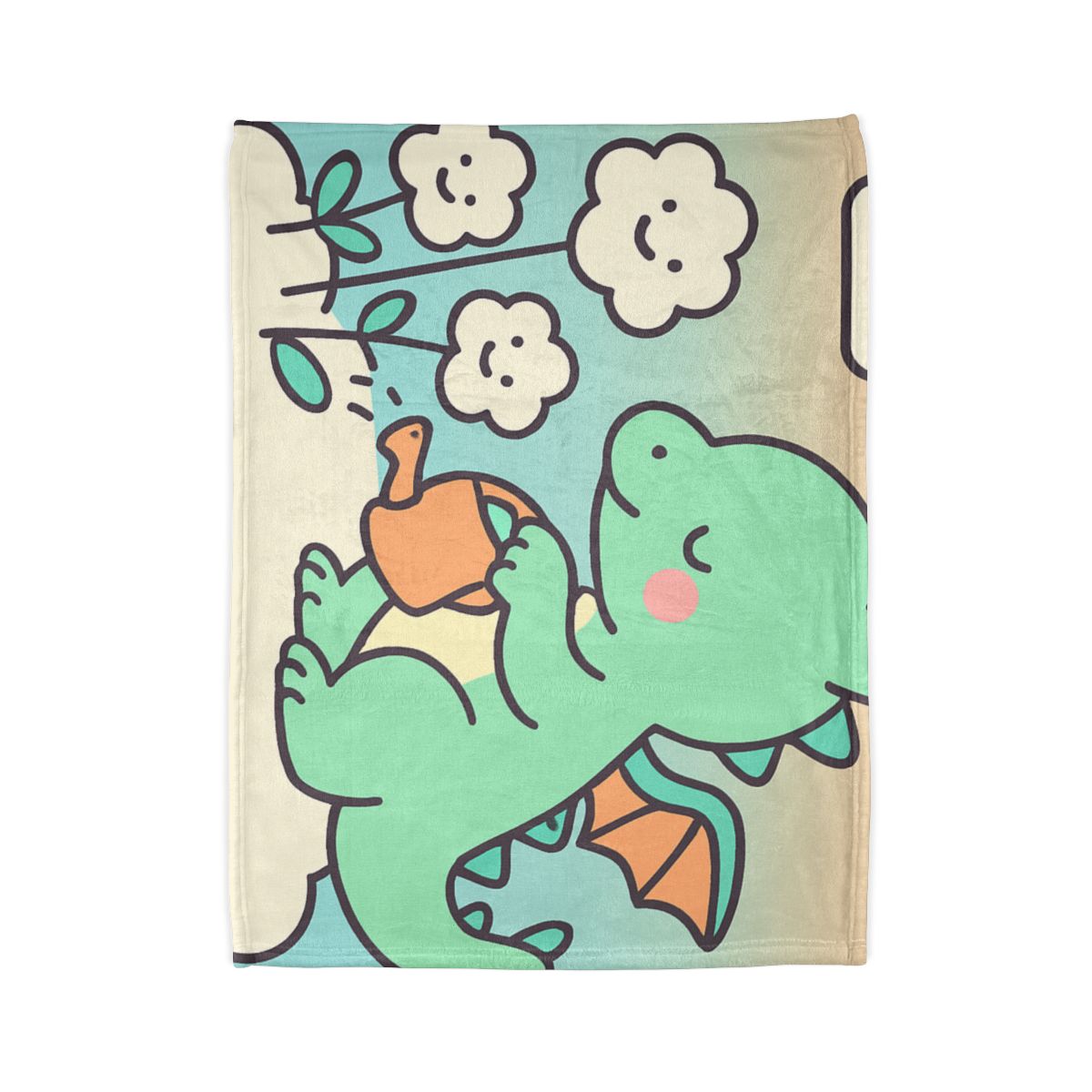 Cloud Garden Dragon stylish throw blankets