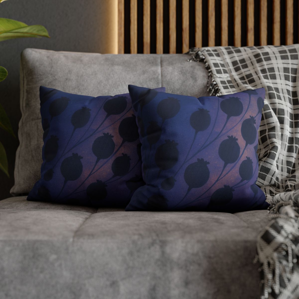 Seed Pod Nebula Clusters stylish decorative pillowcases