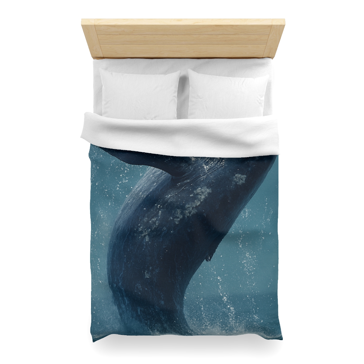 Ocean Song Humpback Whale designer printed duvets