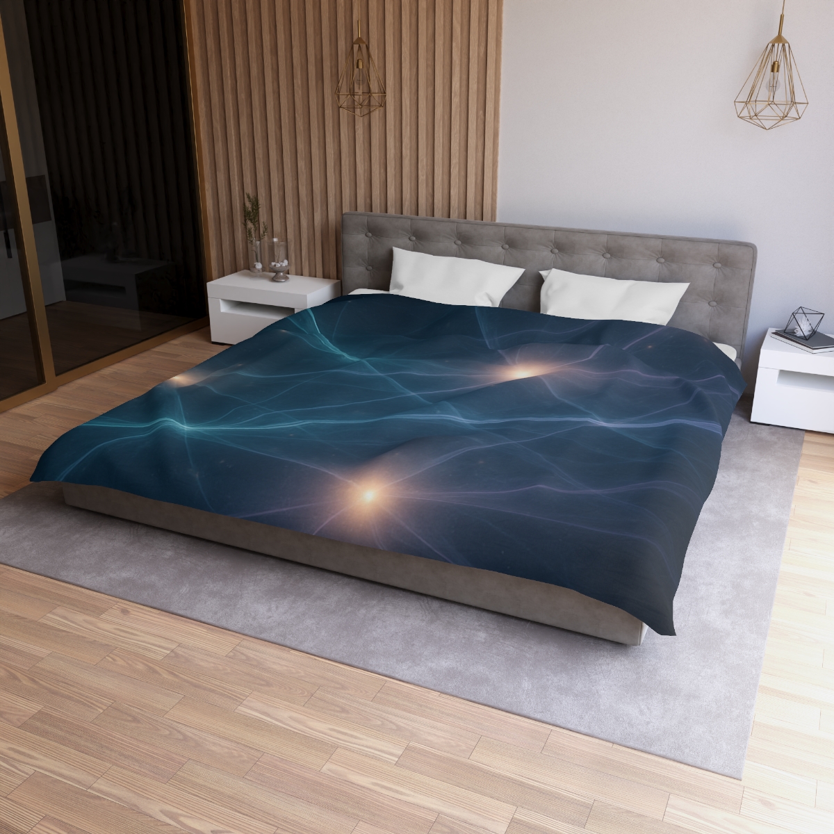 Luminous Web Filament soft comforter duvets