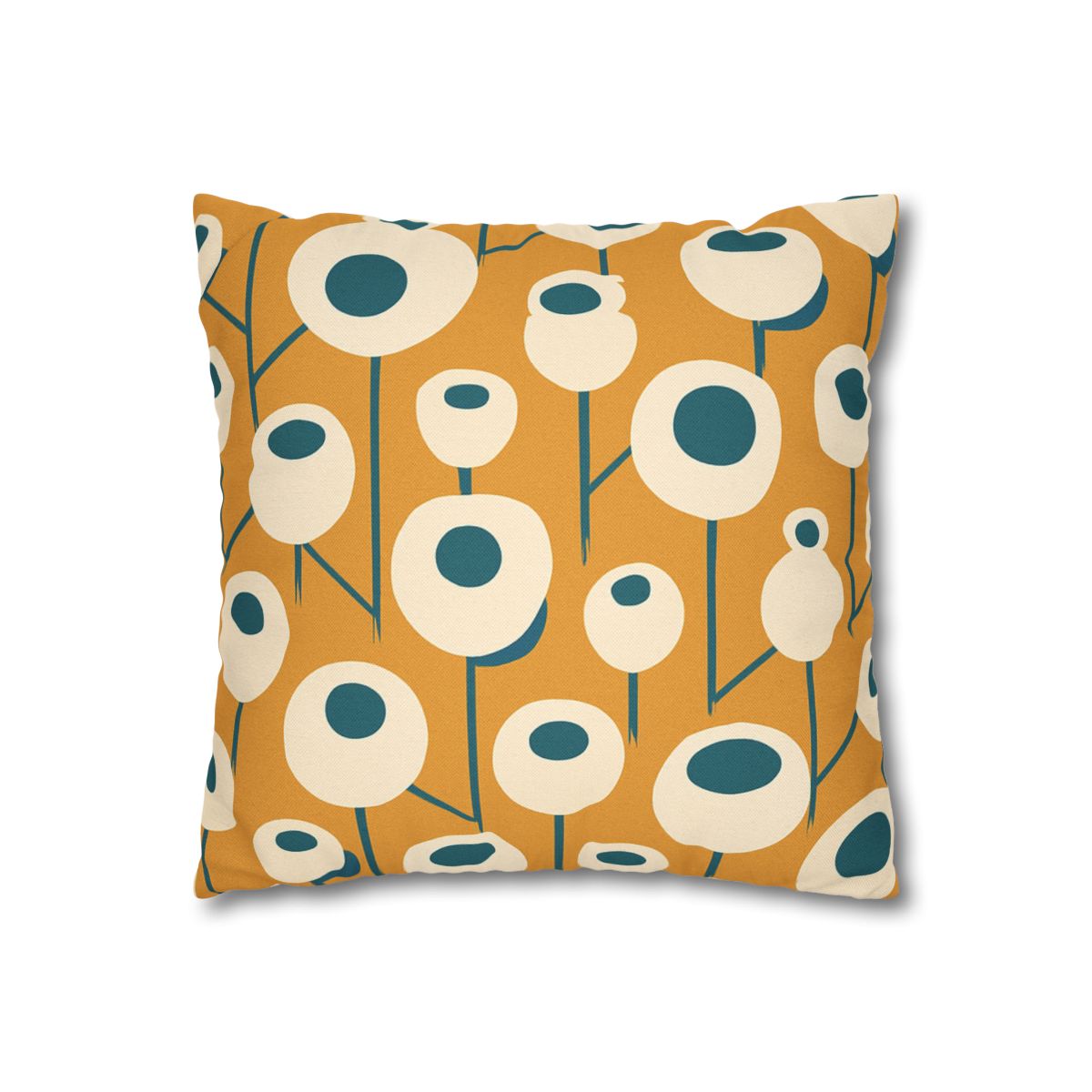Seed Pod Cluster Grid soft cotton pillow cases