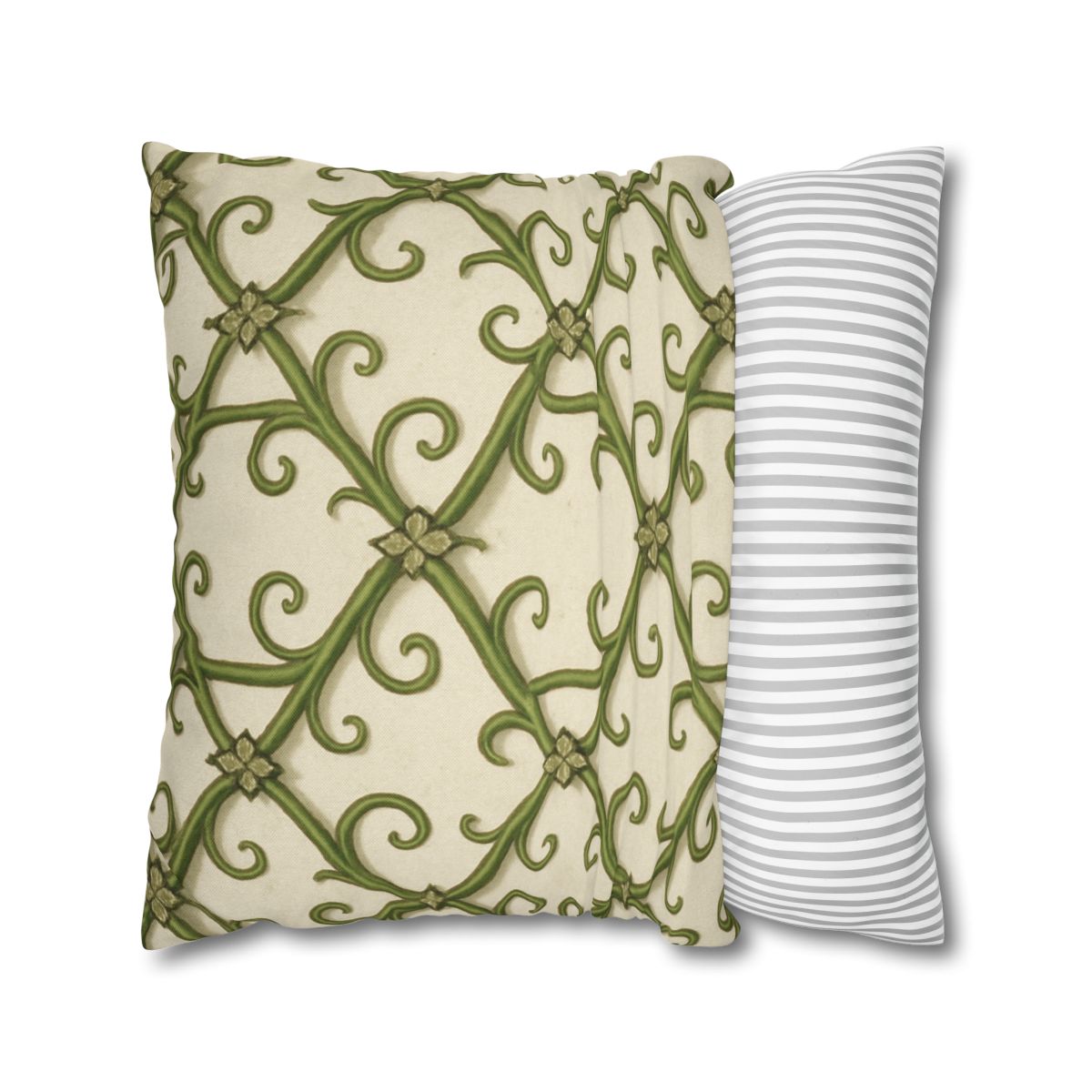Vine Lattice Panorama personalized pillow covers