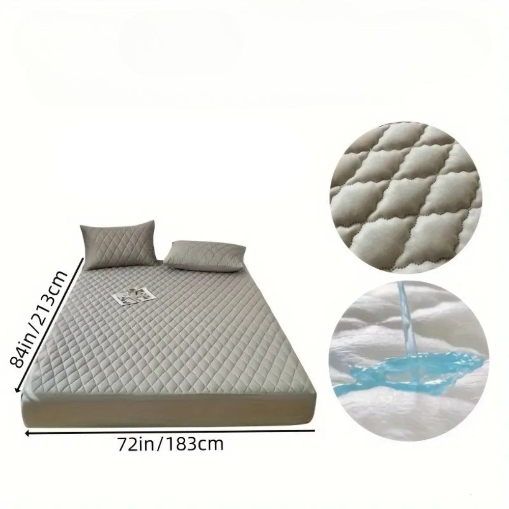 1 Piece Layered Waterproof Mattress Protector