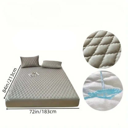 1 Piece Layered Waterproof Mattress Protector