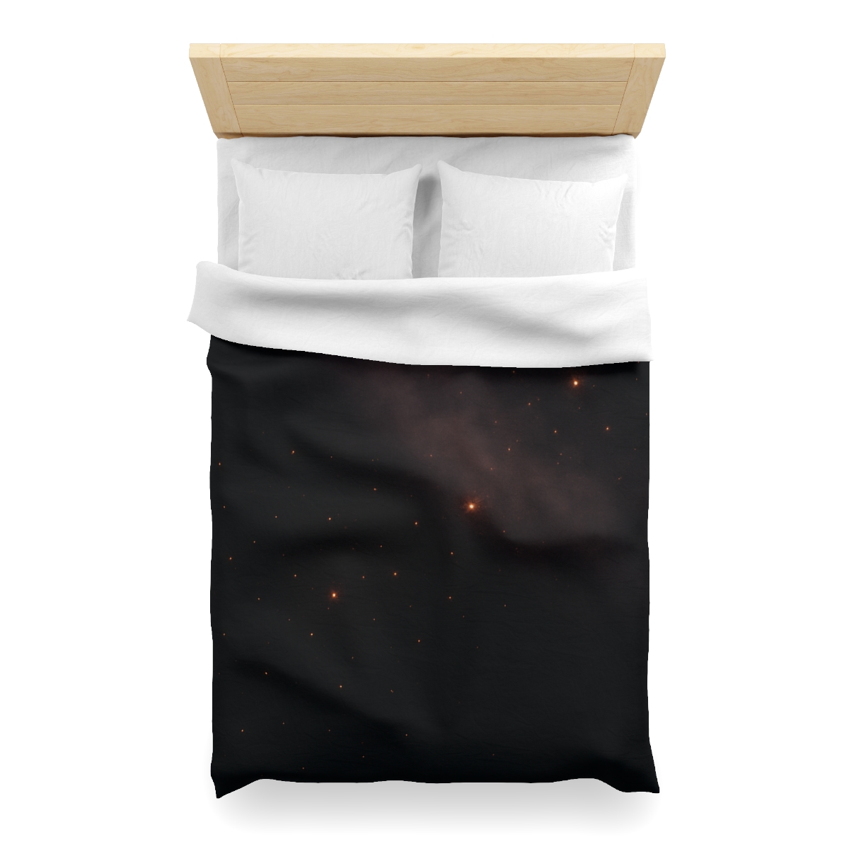 Dark Veil Ember Field designer printed duvets