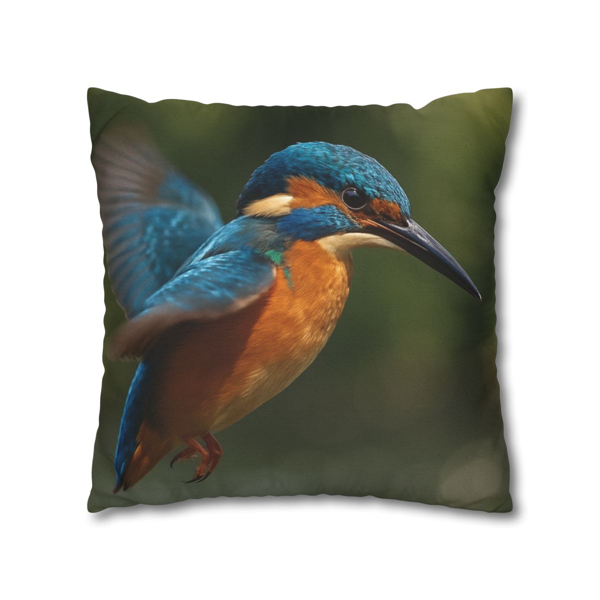 Kingfisher Sapphire Dive unique gift pillow cases