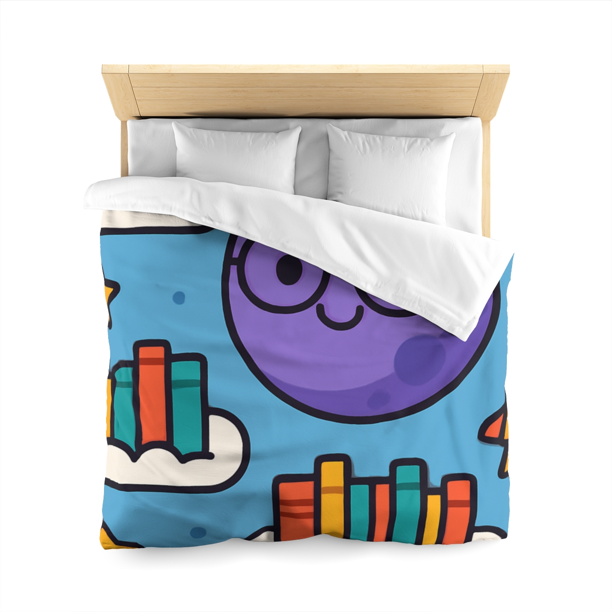 The Cloud Library Of Planet Puff soft comforter duvets