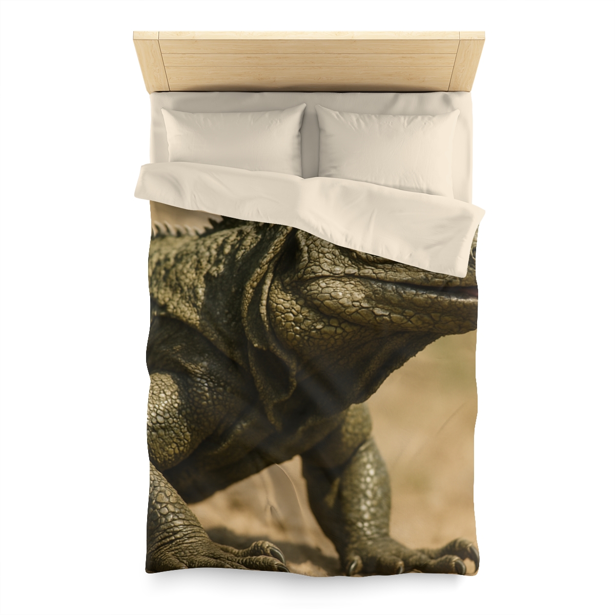 Ancient Sentinel Komodo Dragon stylish duvet covers