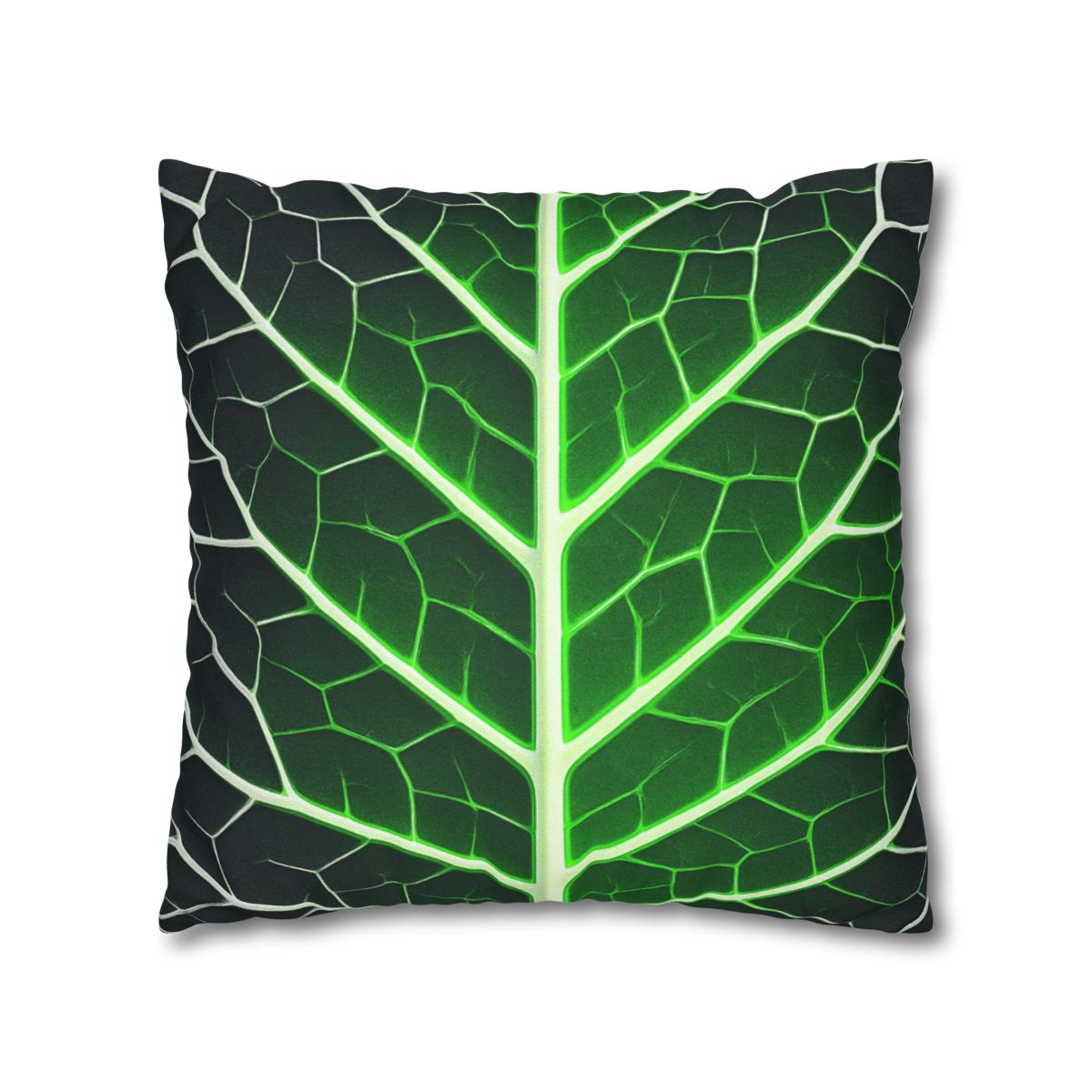 Fractaled Leaf Vein Web soft cotton pillow cases