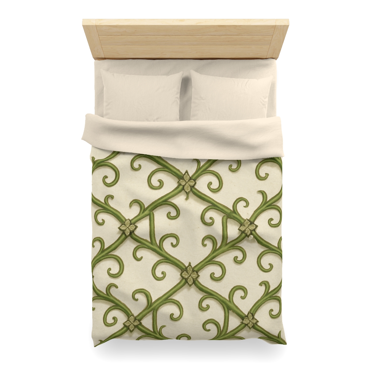 Vine Lattice Panorama personalized bedding duvets