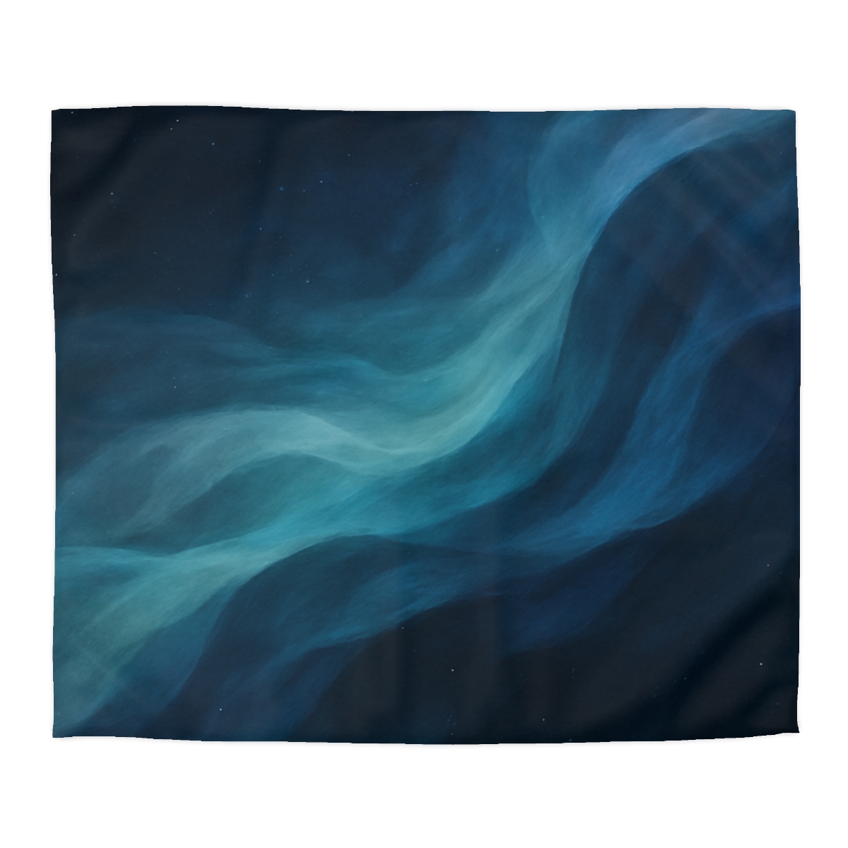 Nebula Silk Current personalized bedding duvets